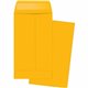 Business Source Small Coin Kraft Envelopes - Coin - 3 - 2 1/2" Width x 4 1/4" Length - 20 lb - Gummed - Kraft - 500 / Box - Brow