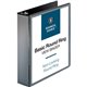 Business Source Round-ring View Binder - 2" Binder Capacity - Letter - 8 1/2" x 11" Sheet Size - 475 Sheet Capacity - Round Ring