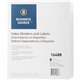 Business Source Unpunched Index Dividers Set - 8 Blank Tab(s) - 8.5" Divider Width x 11" Divider Length - Letter - White Tab(s) 