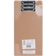 Business Source Legal-size Clipboard - 8 1/2" x 14" - Hardboard - Brown - 3 / Pack