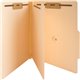 Business Source Letter Recycled Classification Folder - 8 1/2" x 11" - 2" Expansion - 2" Fastener Capacity - End Tab Location - 