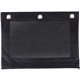 Business Source Binder Pencil Pouch - 10" Height x 7.4" Width - Black - 1 Each