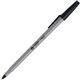 Business Source Bulk Pack Ballpoint Stick Pens - Medium Pen Point - Black - Tungsten Carbide Tip - 60 / Box