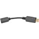 Eaton Tripp Lite Series DisplayPort to HDMI Video Adapter Video Converter (M/F), HDCP, Black, 6 in. (15 cm) - DP 2 HD 1920x1200/
