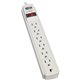 Eaton Tripp Lite Series Protect It! 6-Outlet Surge Protector, 8 ft. (2.43 m) Cord, 990 Joules, Low-Profile Right-Angle 5-15P plu