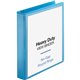 Business Source Heavy-duty View Binder - 1 1/2" Binder Capacity - Letter - 8 1/2" x 11" Sheet Size - 350 Sheet Capacity - Round 