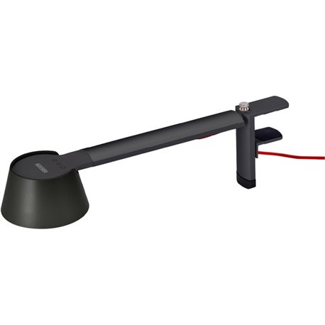 Bostitch Verve Adjustable LED Desk Lamp - LED Bulb - Adjustable, Dimmable, Swivel Base, Color Changing Mode, Durable - Aluminum 