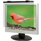 Business Source 19"-20" LCD Monitor Antiglare Filter Black - For 19"LCD, 20" Monitor - 5:4 - Acrylic - Anti-glare - 1