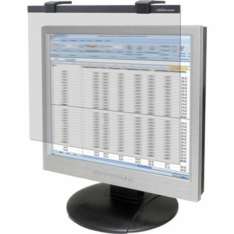 Business Source 19"-20" Widescreen LCD Privacy Filter Clear - For 19" Widescreen LCD, 20" Monitor - 16:10 - Acrylic - Anti-glare