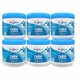 Bright Air Super Odor Eliminator Air Freshener - Gel - 450 ft� - 14 fl oz (0.4 quart) - Cool, Clean - 60 Day - 6 / Carton