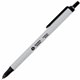 Business Source Retractable Ballpoint Pens - Medium Pen Point - Retractable - Black - Gray Barrel - 1 Dozen