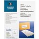 Business Source 8-1/2"x11" Copier Labels - 8 1/2" Width x 11" Length - Rectangle - White - 1 / Sheet - 100 / Pack - Lignin-free,