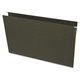 Business Source Legal Recycled Hanging Folder - 8 1/2" x 14" - Green - 100% Recycled - 25 / Box