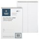 Business Source Steno Notebook - 60 Sheets - Wire Bound - Gregg Ruled Margin - 15 lb Basis Weight - 6" x 9" - White Paper - Stif