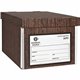 Business Source Economy Medium-duty Storage Boxes - External Dimensions: 10" Width x 12" Depth x 15"Height - Media Size Supporte