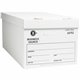 Business Source Lift-off Lid Light Duty Storage Box - External Dimensions: 12" Width x 24" Depth x 10"Height - Media Size Suppor