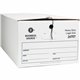 Business Source Heavy Duty Legal Size Storage Box - External Dimensions: 15" Width x 24" Depth x 10"Height - Media Size Supporte