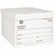 Business Source Lift-off Lid Heavy-Duty Storage Box - External Dimensions: 12" Width x 15" Depth x 10"Height - Media Size Suppor