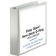 Business Source Locking D-Ring View Binder - 2" Binder Capacity - Letter - 8 1/2" x 11" Sheet Size - 500 Sheet Capacity - D-Ring