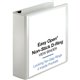 Business Source Locking D-Ring View Binder - 3" Binder Capacity - Letter - 8 1/2" x 11" Sheet Size - 650 Sheet Capacity - D-Ring