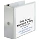 Business Source Locking D-Ring View Binder - 5" Binder Capacity - Letter - 8 1/2" x 11" Sheet Size - 925 Sheet Capacity - D-Ring