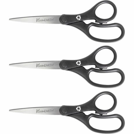 Westcott Teachers Scissors Caddy with 24 pieces of 14606 Blunt - 5" Overall Length - Left/Right - Stainless Steel - Blunted Tip 