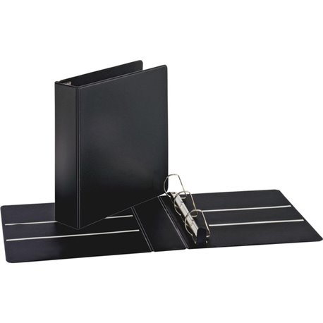 Business Source EasyOpen Locking Slant-D Ring Binders - 1" Binder Capacity - Letter - 8 1/2" x 11" Sheet Size - 200 Sheet Capaci