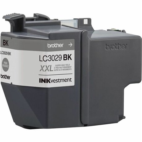 Brother Genuine LC3029BK INKvestment Super High Yield Black Ink Cartridge - Inkjet - Super High Yield - Black
