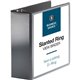 Business Source Basic D-Ring View Binders - 4" Binder Capacity - Letter - 8 1/2" x 11" Sheet Size - D-Ring Fastener(s) - Polypro