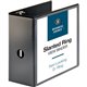 Business Source Basic D-Ring View Binders - 5" Binder Capacity - Letter - 8 1/2" x 11" Sheet Size - D-Ring Fastener(s) - Polypro