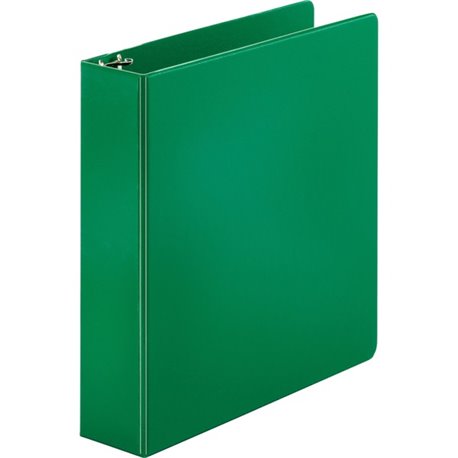 Business Source Basic Round-ring Binder - 2" Binder Capacity - Letter - 8 1/2" x 11" Sheet Size - 3 x Round Ring Fastener(s) - V