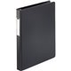 Business Source Basic Round Ring Binder w/Label Holder - 1" Binder Capacity - Letter - 8 1/2" x 11" Sheet Size - 3 x Round Ring 