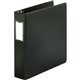 Business Source Basic Round Ring Binder w/Label Holder - 2" Binder Capacity - Letter - 8 1/2" x 11" Sheet Size - 3 x Round Ring 