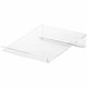 Business Source Large Acrylic Calculator Stand - 1 Each - Clear