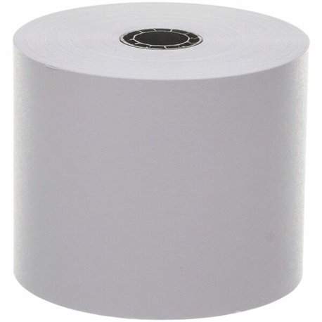 Business Source Single-ply 150' Machine Paper Rolls - 2 1/4" x 150 ft - 3 / Pack - Sustainable Forestry Initiative (SFI) - Lint-