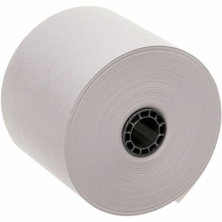 Business Source 1-Ply 126' Adding Machine Paper Rolls - 2 1/4" x 126 ft - 100 / Carton - Sustainable Forestry Initiative (SFI) -