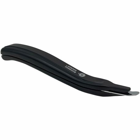 Business Source Staple Remover - Plastic - Black - Lightweight - 1 Each