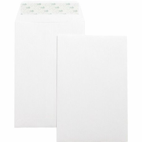 Business Source Self-Seal 6"x9" Catalog Envelopes - Catalog - 6" Width x 9" Length - 28 lb - Self-sealing - Wove - 100 / Box - W