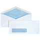 Business Source No. 10 Tinted Diagonal Seam Window Envelopes - Security - 10 - 9 1/2" Width x 4 1/8" Length - 24 lb - Gummed - W