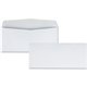 Business Source Regular Business Envelopes - Commercial - 10 - 9 1/2" Width x 4 1/8" Length - 24 lb - Gummed - Wove - 500 / Box 