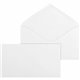 Business Source No. 6-3/4 White Wove V-Flap Business Envelopes - Business - 6 3/4 - 3 3/5" Width x 6 1/2" Length - 24 lb - Gumme