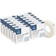 Business Source 1/2" Invisible Tape Refill Roll - 36 yd Length x 0.50" Width - 1" Core - For Mending, Splicing, Holding - 12 / B