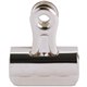 Business Source Bulldog Grip Clips - No. 1 - 1.3" Width - for Paper - Heavy Duty - 36 / Box - Silver