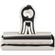 Business Source Bulldog Grip Clips - No. 2 - 2.3" Width - for Paper - Heavy Duty - 36 / Box - Silver