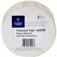 Business Source Heavy-duty Filament Tape - 60 yd Length x 2" Width - 3" Core - Fiberglass Filament - 1 / RollRoll - White