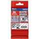 Brother P-touch Industrial TZe Tape Cartridges - 1/2" Width - Permanent Adhesive - Black, Clear - Polyethylene - 1 Each - Temper