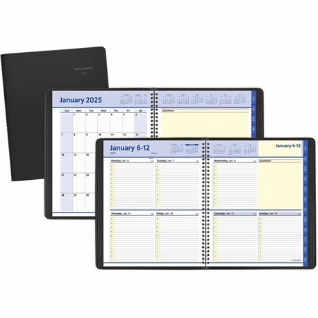 At-A-Glance QuickNotes Appointment Book Planner - Large Size - Julian Dates - Weekly, Monthly - 12 Month - January 2025 - Decemb