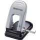 Bostitch EZ Squeeze 40 Two-Hole Punch - 2 Punch Head(s) - 40 Sheet - 9/32" Punch Size - 6.5" x 2.8" - Black, Silver