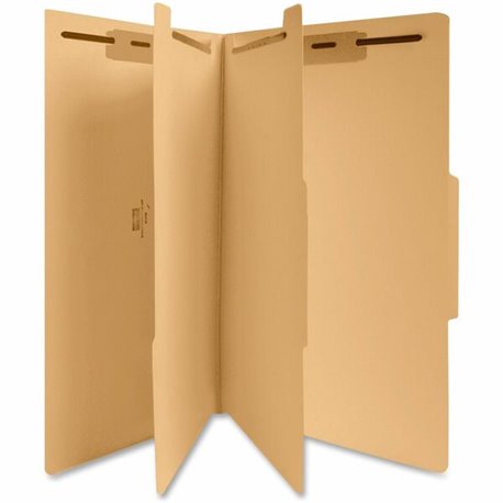 Business Source Legal Recycled Classification Folder - 8 1/2" x 14" - 2" Expansion - 1" Fastener Capacity, 2" Fastener Capacity 