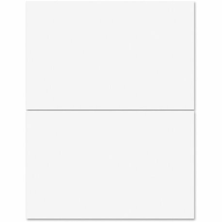 Business Source Bright White Premium-quality Internet Shipping Labels - 5 1/2" Width x 8 1/2" Length - Permanent Adhesive - Rect